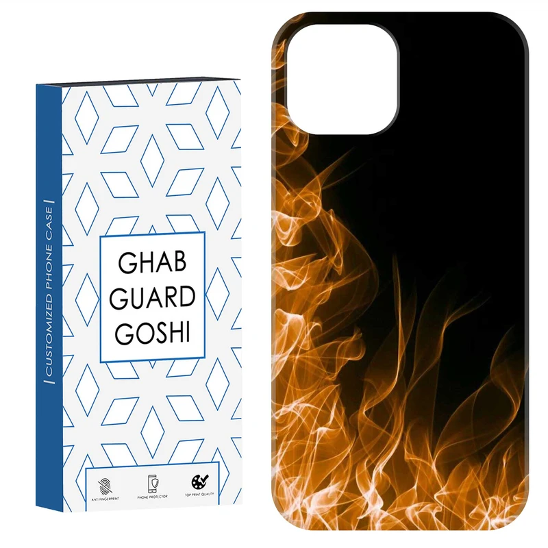 کاور قاب گارد گوشی طرح آتیش کد Dimo-932 مناسب برای گوشی موبایل اپل  IPHONE 12 / 12 PRO   