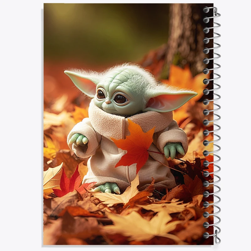 دفتر لیست خرید 50 برگ خندالو طرح بیبی یودا کد F5787