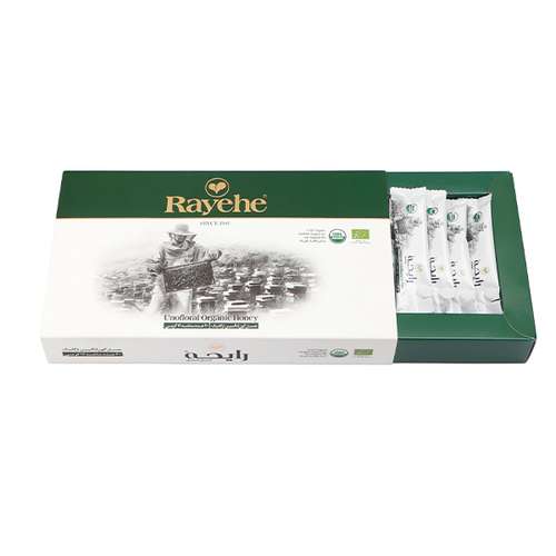 عسل ساشه گون انگبین ارگانیک رایحه خوانسار بسته ۴۰ عددی