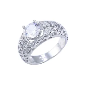 انگشتر نقره زنانه مدل GTA_200094