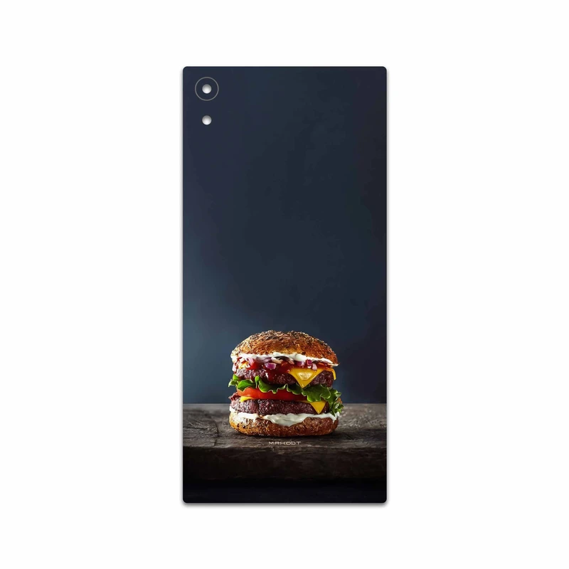 برچسب پوششی ماهوت مدل Hamburger مناسب برای گوشی موبایل سونی Xperia XA1 Ultra
