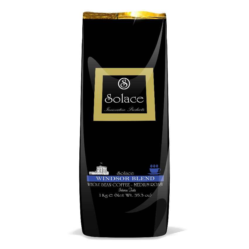 قهوه سولیس مدل WINDSOR WHOLE BEAN COFFEE MEDIUM ROAST مقدار 1000 گرم