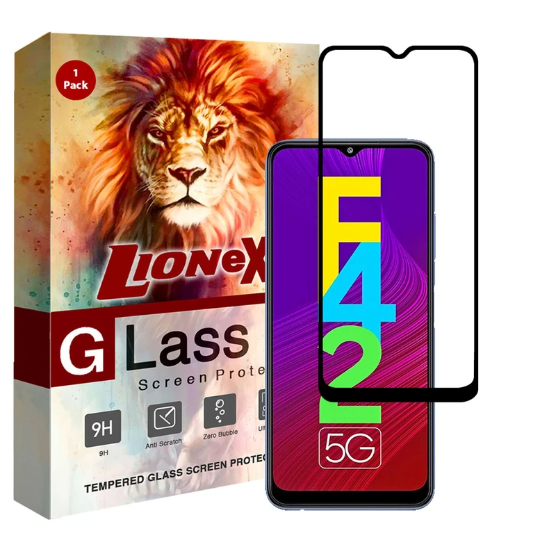 محافظ صفحه نمایش سرامیکی لایونکس مدل CRC-L مناسب برای گوشی موبایل سامسونگ Galaxy F42 5G