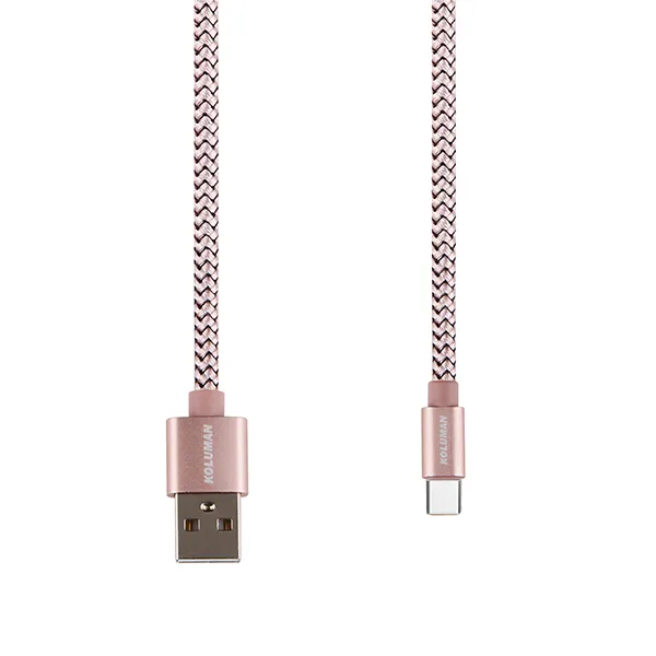 کابل تبدیل USB به usb-c کلومن مدل kd-19 طول 2 متر