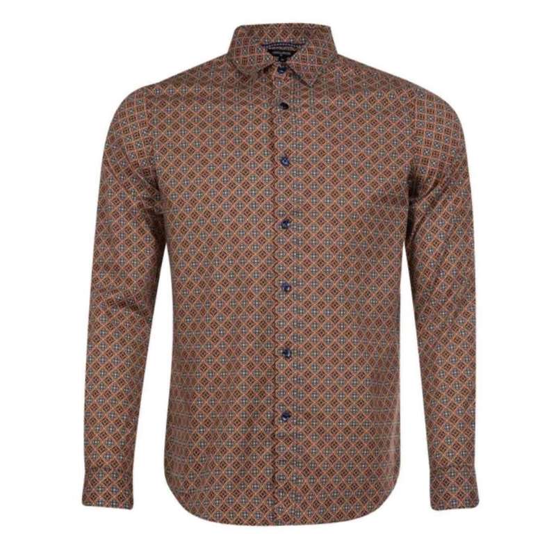 پیراهن آستین بلند مردانه جوتی جینز مدل 7423