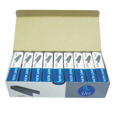 نقد و بررسی سوزن منگنه بست آلفا مدل 24/6 بسته 10000 عددی توسط خریداران