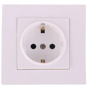 پریز برق ارت دار جهان الکتریک مدل کارن کد JEK2353