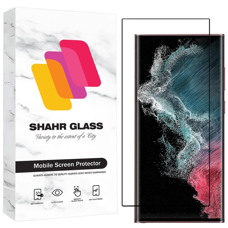 محافظ صفحه نمایش شهر گلس مدل NPOS مناسب برای گوشی موبایل سامسونگ Galaxy S22 Ultra 5G