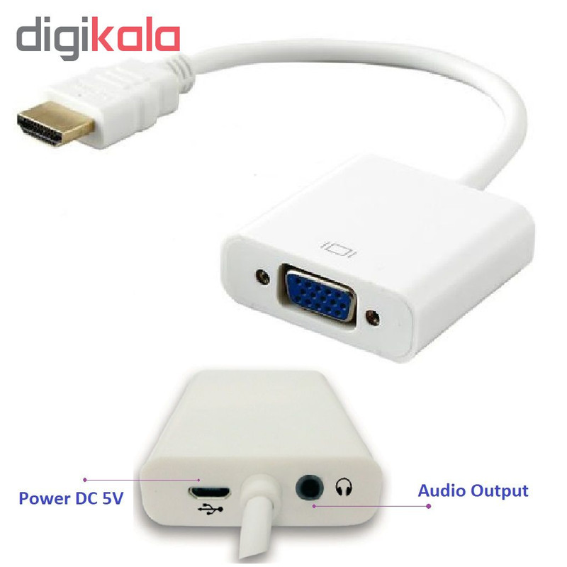 مبدل HDMI به VGA مدل MN