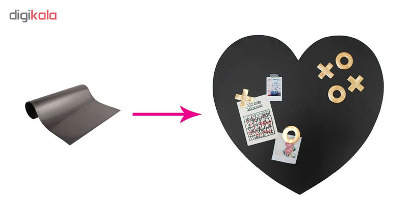 آهنربا ورقه ای لاستیکی مدل Rubber ابعاد 40x30 سانتیمتری