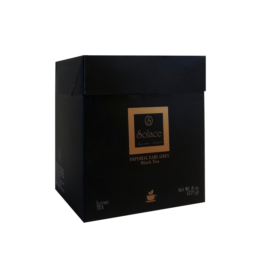 چای سیاه سولیس مدل IMPERIAL EARL GREY مقدار 225 گرم