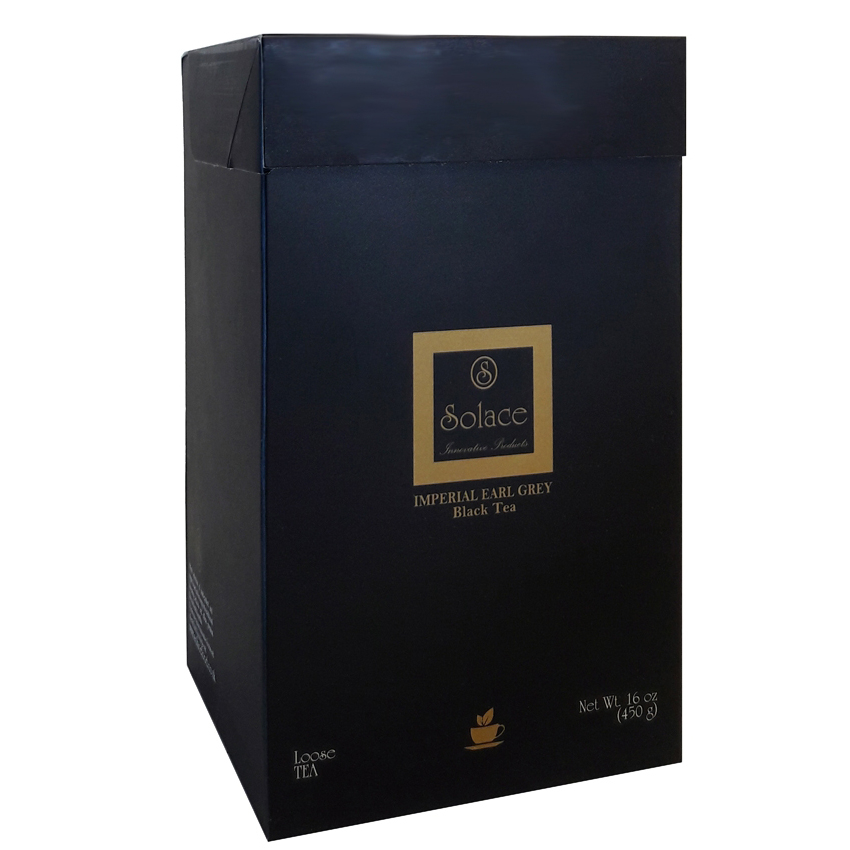 چای سیاه سولیس مدل IMPERIAL EARL GREY مقدار 450 گرم