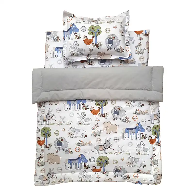 سرویس خواب 3 تکه نوزاد طرح مزرعه