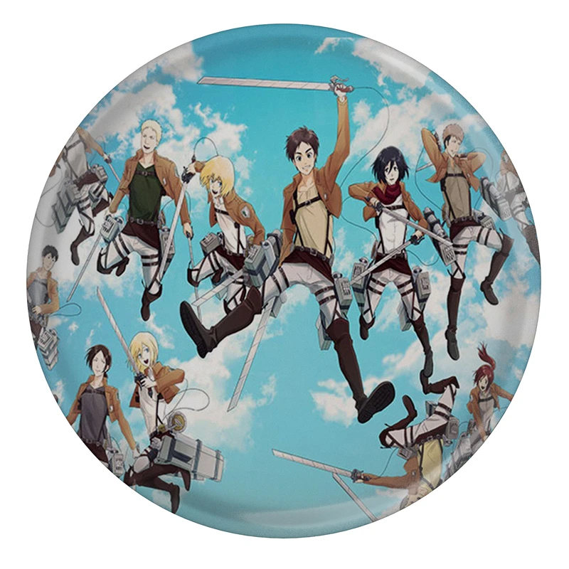 پیکسل طرح انیمه مانگایی حمله به تایتان یگر آکرمن مدل S13991