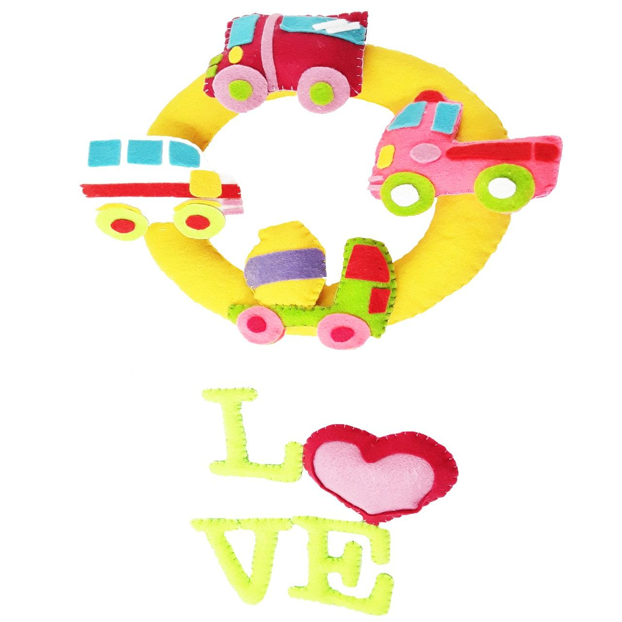 آویز کودک هیاهو مدل Loves Car