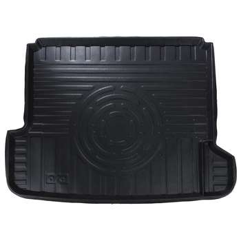 کفپوش سه بعدی صندوق خودرو آرا مدل اطلس مناسب برای پژو 405 (مشکی)