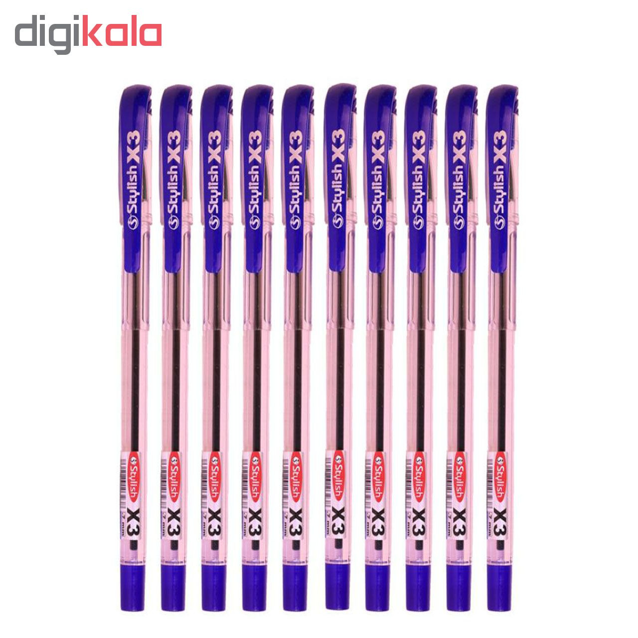 خودکار استایلیش مدل X3 بسته 10 عددی خودکار استایلیش مدل X3 بسته 10 عددی