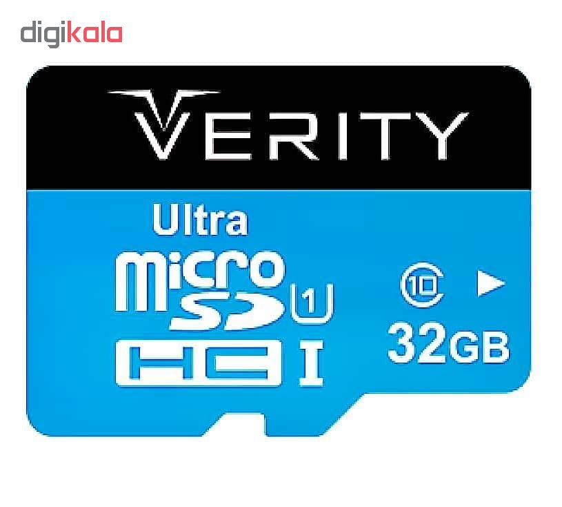کارت حافظه microSDHC وریتی کلاس 10 استاندارد UHS-I U1 سرعت 65MBps همراه با آداپتور SD ظرفیت 32 گیگابایت