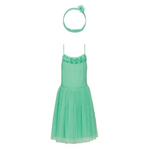 ست پیراهن و هدبند دخترانه لوپیلو مدل 8585