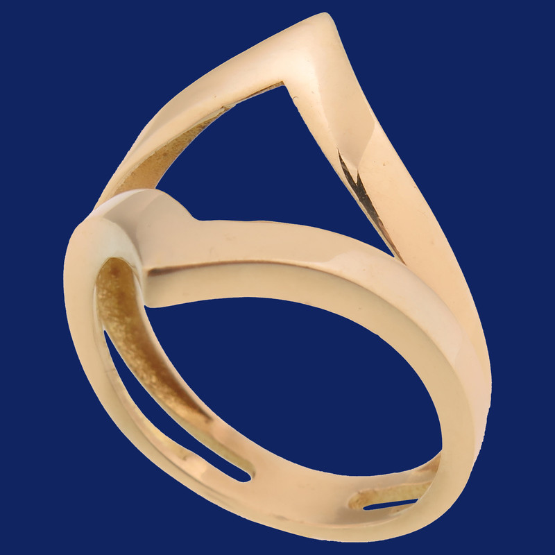 انگشتر طلا 18 عیار زنانه گالری یارطلا کد AN21-13