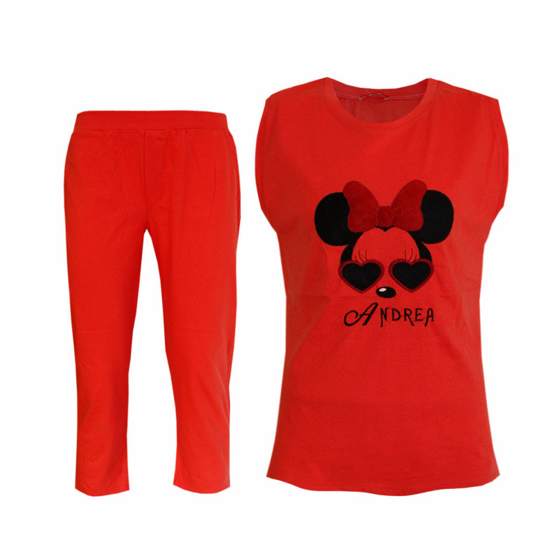 ست تاپ و شلوارک زنانه کد B100120170z