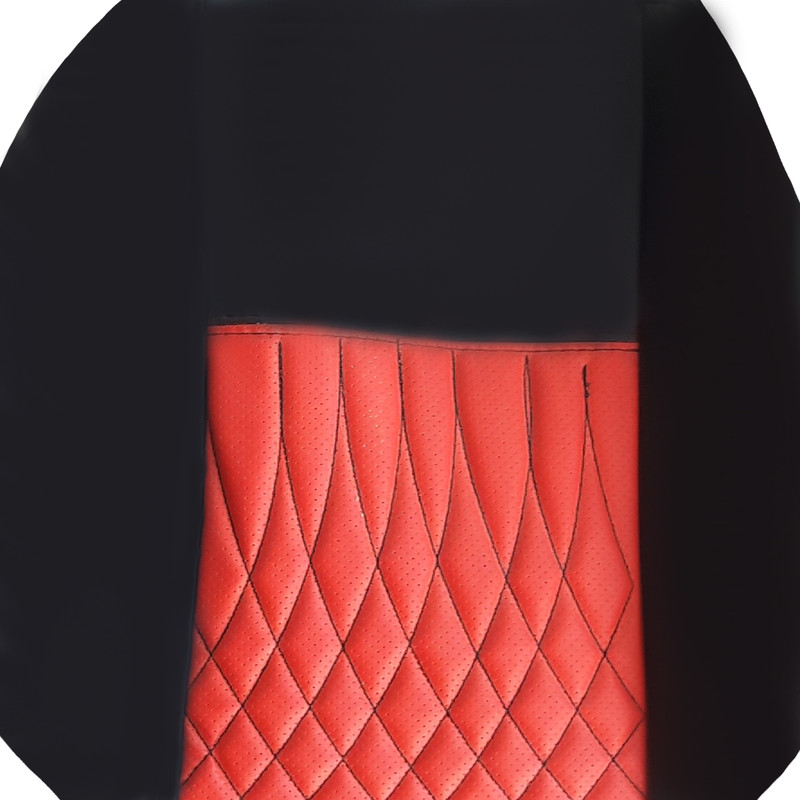 تصویر روکش صندلی خودرو سبلان مناسب برای دنا مشکی قرمز