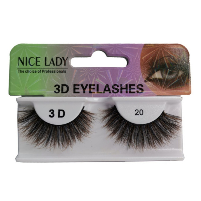 مژه مصنوعی نایس لیدی مدل 3D شماره 20