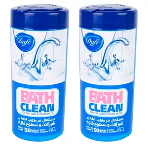دست
مال مرطوب تمیزکننده سطوح دافی مدل Bath Clean 2 دو بسته 50 عددی