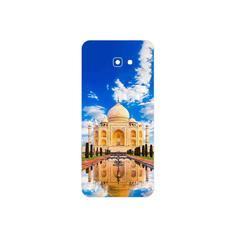 برچسب پوششی ماهوت مدل The Taj Mahal مناسب برای گوشی موبایل سامسونگ Galaxy J4 Plus