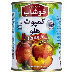 کمپوت هلو خوشاب - 350 گرم