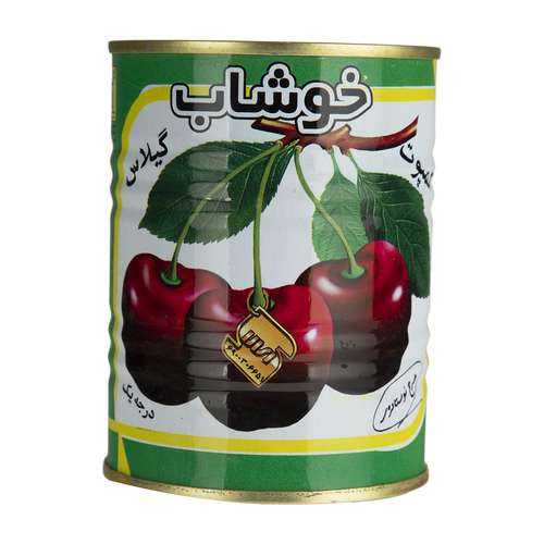 کمپوت گیلاس خوشاب - 350 گرم