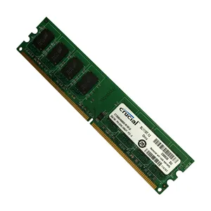 رم دسکتاپ DDR2 تک کاناله 800 مگاهرتز CL6 کروشیال مدل UDIMM ظرفیت 2 گیگابایت