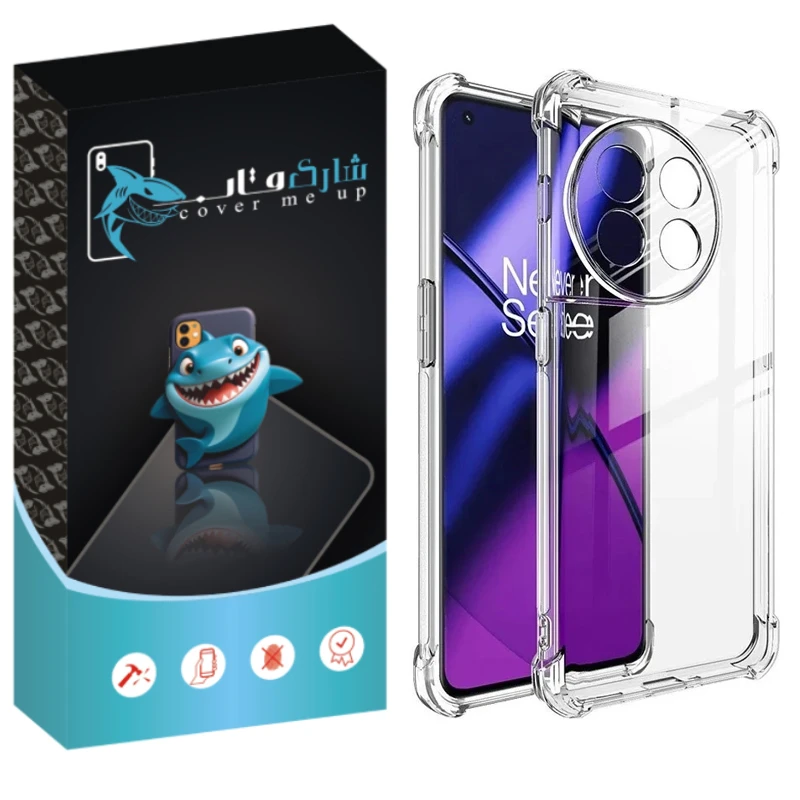 کاور شارک قاب مدل Crystal مناسب برای گوشی موبایل ریلمی 11 4G