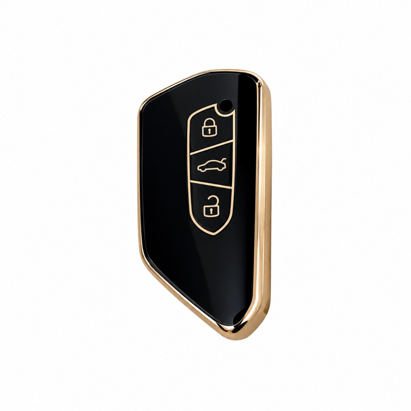 کاور لاکچری ریموت خودرو کاربار مدل CarBar_502 مناسب برای فولکس واگن ID 4 Crozz