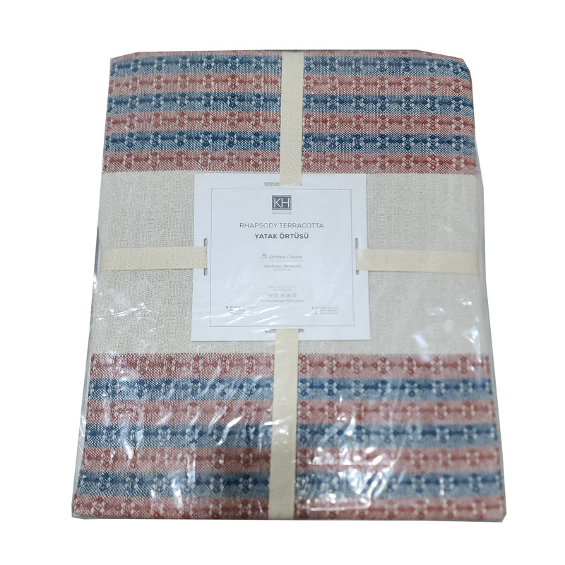 روتختی کاراجا هوم مدل Rhapsody Terracotta دو نفره سایز 35x30 سانتی متر