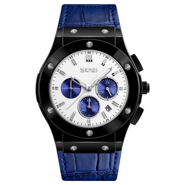 ساعت مچی عقربه ای مردانه اسکمی مدل S9157/Blue ساعت مچی عقربه ای مردانه اسکمی مدل S9157/Blue