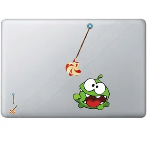 برچسب تزئینی ونسونی مدل Cut The Rope-Feed Me 1 مناسب برای مک بوک