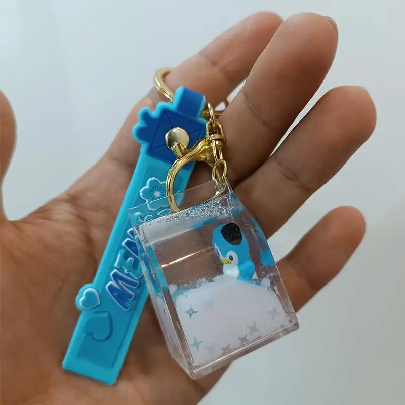 جاکلیدی مدل آکواریومی طرح پنگوئن