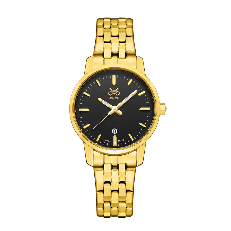 ست ساعت مچی عقربه ای زنانه و مردانه اوبلاک مدل 72701
