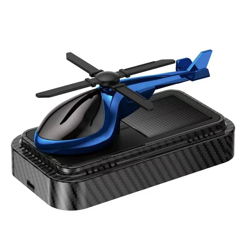 خوشبوکننده خودرو مدل خورشیدی طرح هلیکوپتر کربنی کد BLE 
