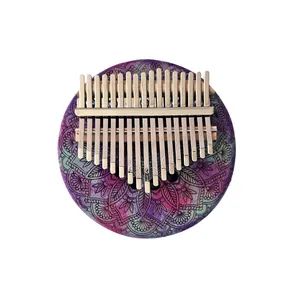 کالیمبا 17 تیغه مدل فانتزی دایره طرح حفره دار 