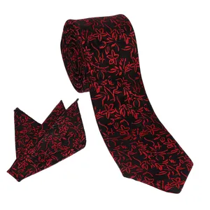 ست کراوات و دستمال جیب مردانه مدل نیوفشن کد 7