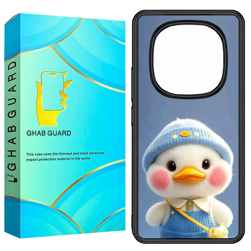 کاور قاب گارد طرح اردک مدل GN14P مناسب برای گوشی موبایل شیائومی Redmi Note 14 Pro 5G / Note 14 Pro Plus 5G