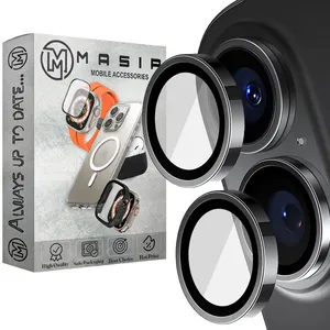 Masir Ring camera lens protector suitable for Apple Iphone 16/16 Plus