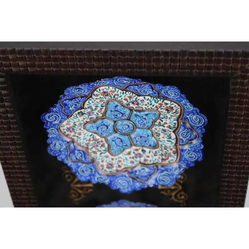 تابلو میناکاری مدل فیروزه کد 102