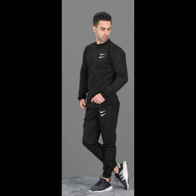 ست تی شرت آستین بلند و شلوار مردانه مدل سوییت کد 2nk