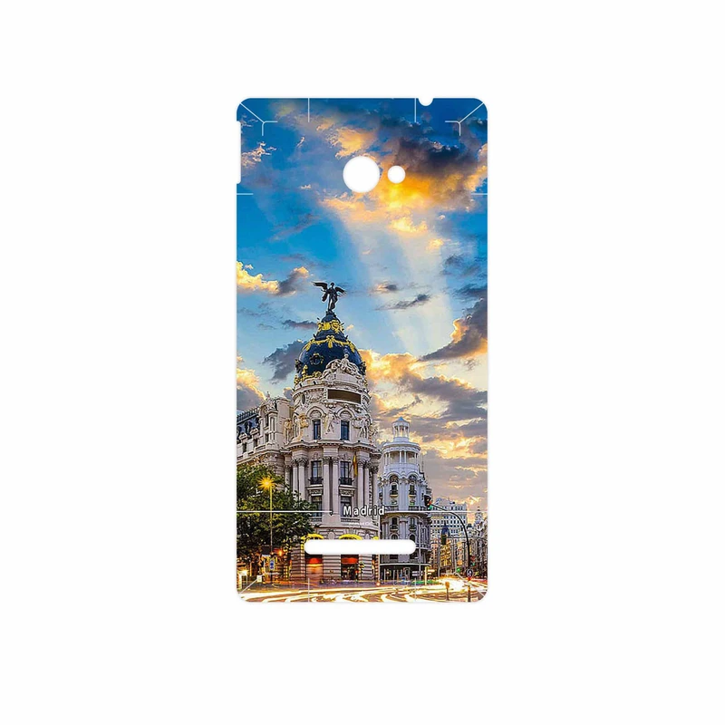 برچسب پوششی ماهوت مدل City of Madrid مناسب برای گوشی موبایل اچ تی سی 8X