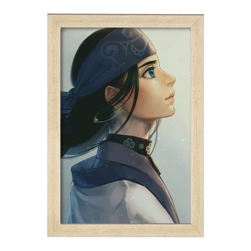 تابلو خندالو مدل اسیرپا انیمه کامویی طلایی Golden Kamuy کد 23737