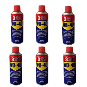 اسپری روان کننده 123مدل -WD-40 حجم 400 میلی لیتر بسته 6 عددی