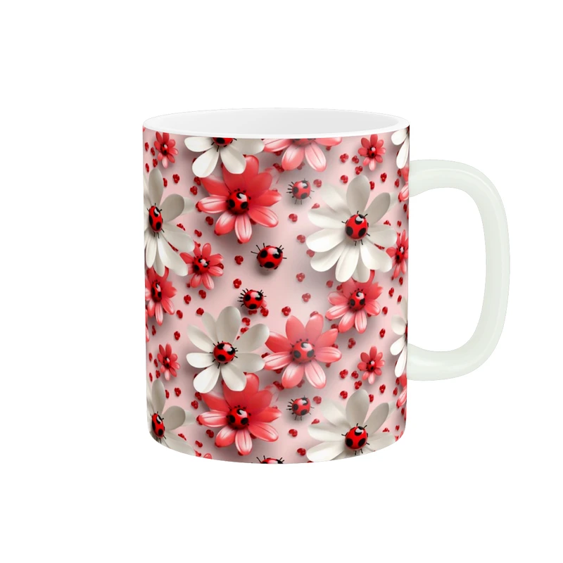 ماگ پاد آفرین طرح گل کد 1149